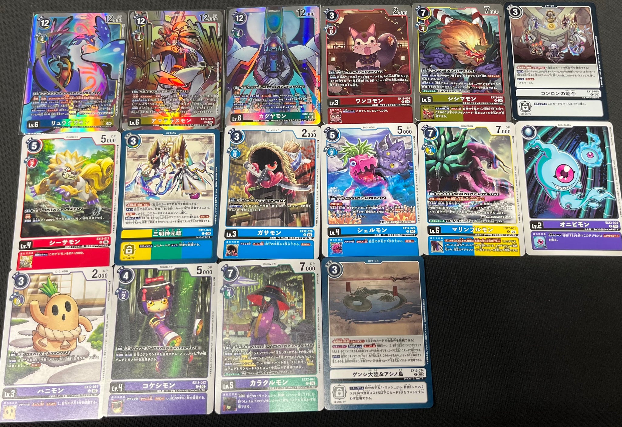 EX-12]DIGITAL WORLD SHAMBALA 4コン,SEC,SR,R,パラレル