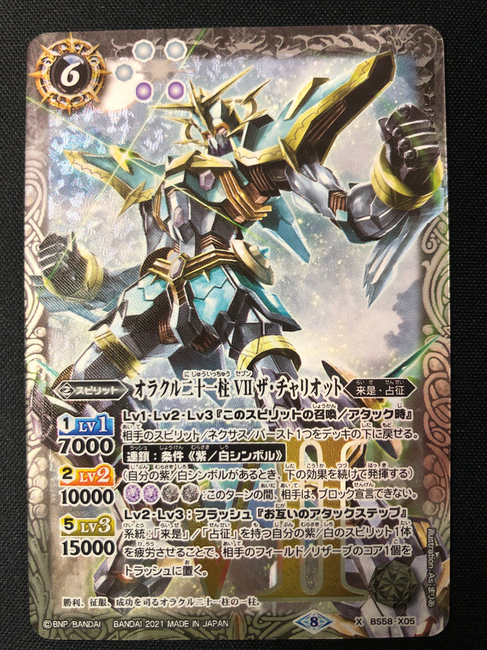 オラクル二十一柱 VII ザ・チャリオット X